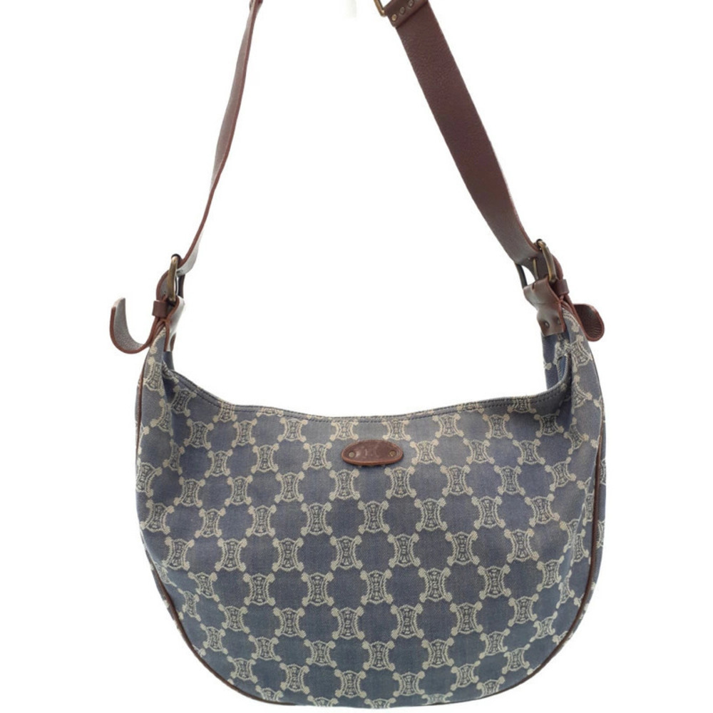 Celine Paris Macadam Shoulder Bag